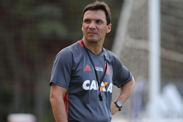 Zé Ricardo vai comandar o Fla neste domingo (Gilvan de Souza / Flamengo)