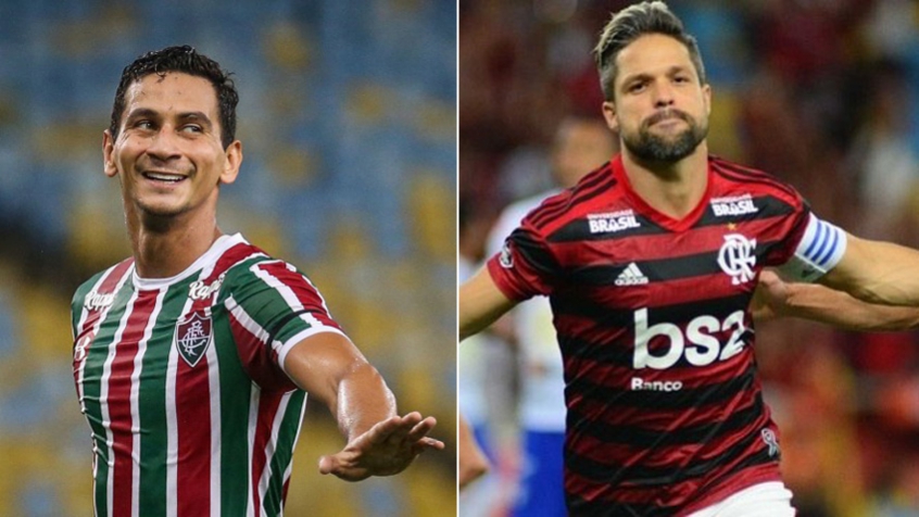Montagem Ganso e Diego
