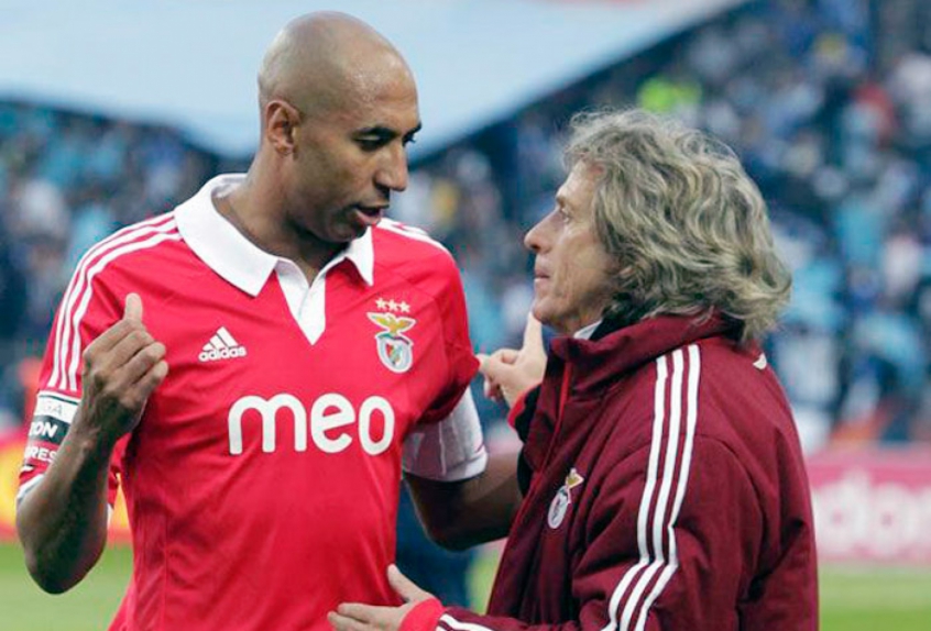 Luisão e Jorge Jesus - Benfica