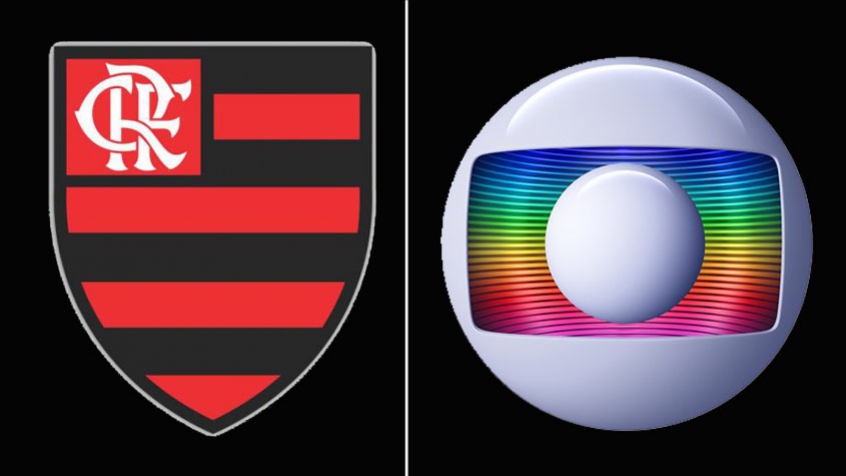 Montagem Flamengo Globo