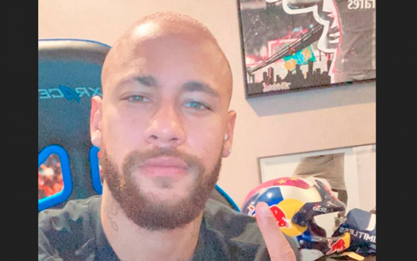 Neymar Publica Foto Em Rede Social E Revela Novo Visual Lance