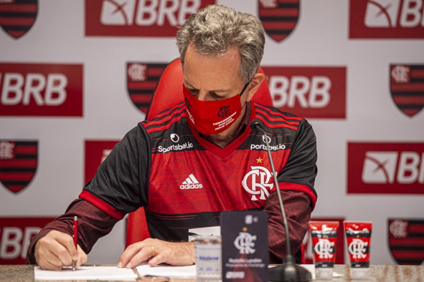 Rodolfo Landim - presidente do Flamengo