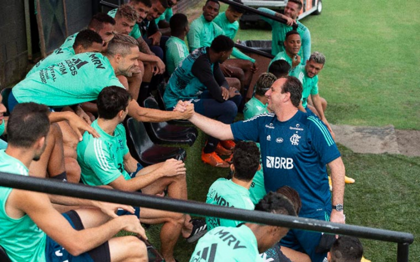 Treino Flamengo - Rogério Ceni