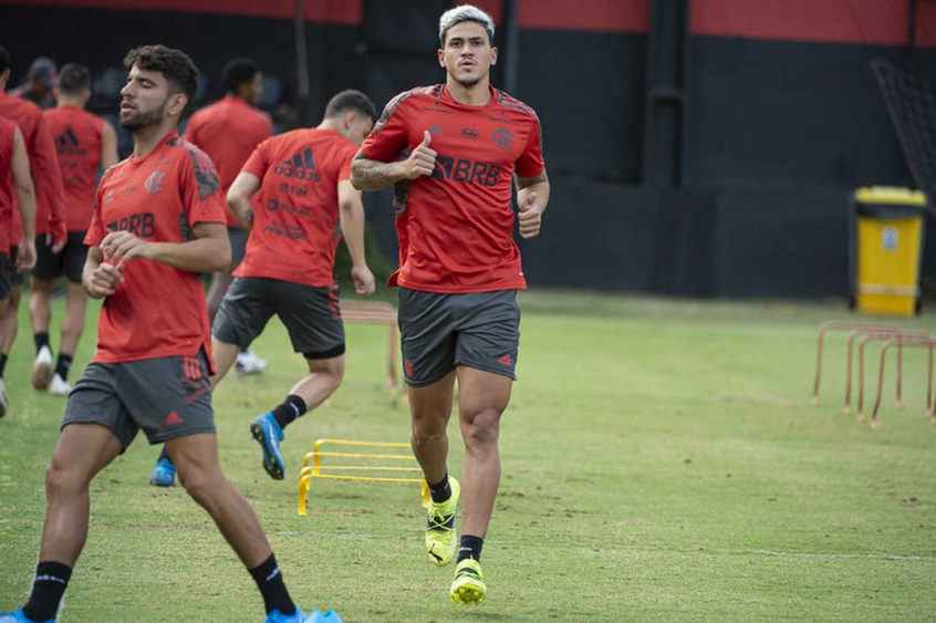 Pedro - Treino Flamengo