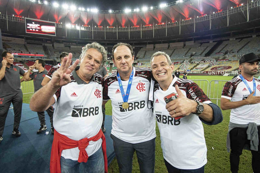 Flamengo - Gustavo Oliveira, Rogério Ceni e BAP