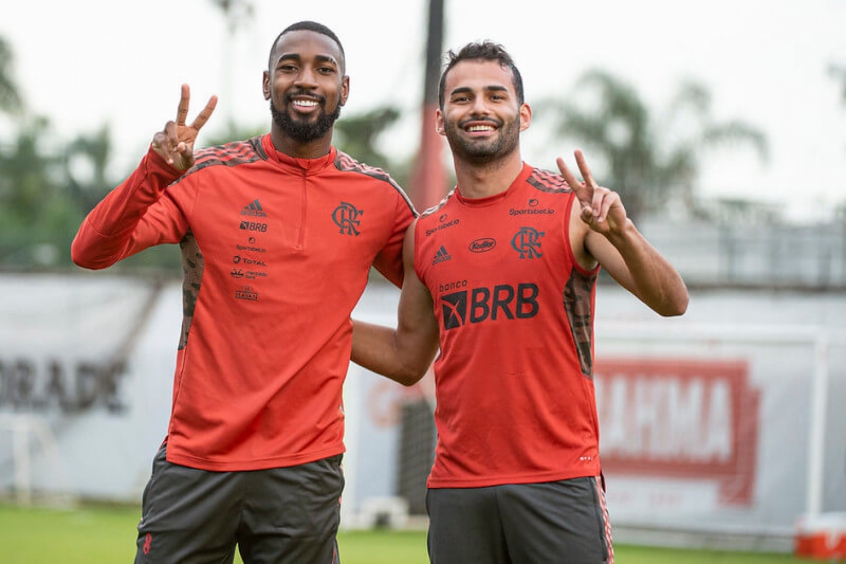 Gerson e Thiago Maia - Flamengo