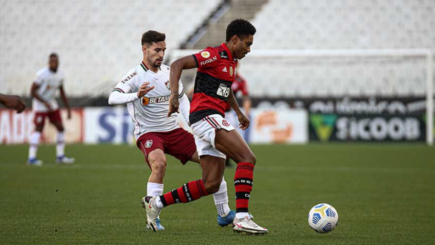 Flamengo x Fluminense - Martinelli e Vitinho