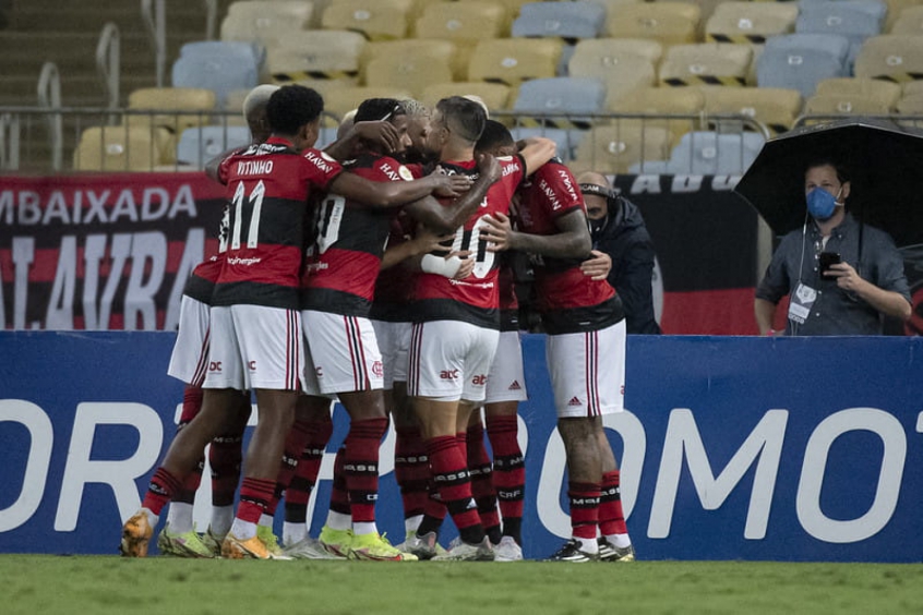 Flamengo x Bahia - elenco do Flamengo
