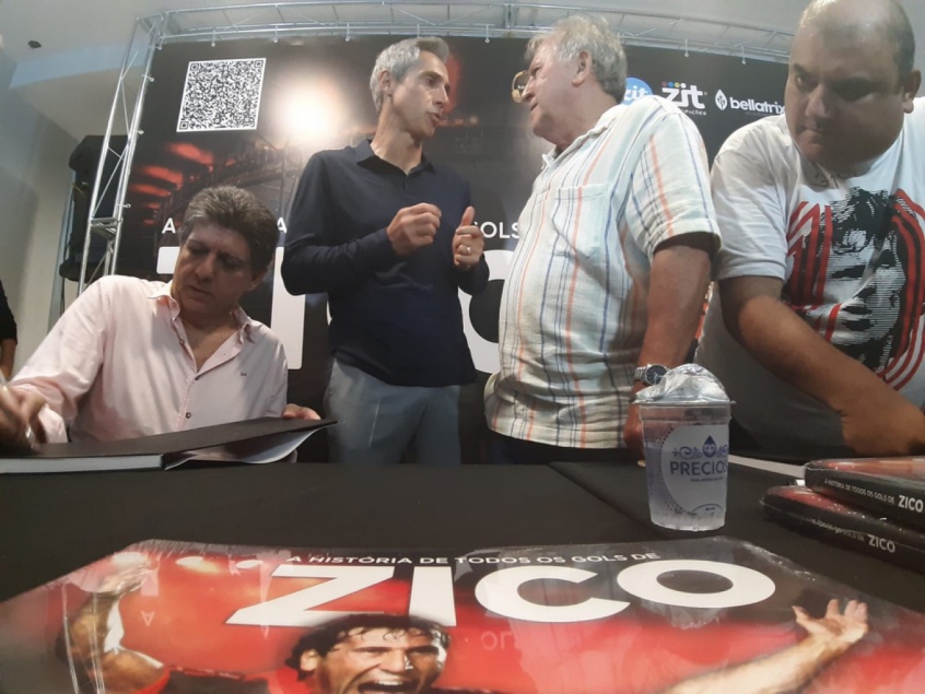 Zico e Paulo Sousa - Flamengo
