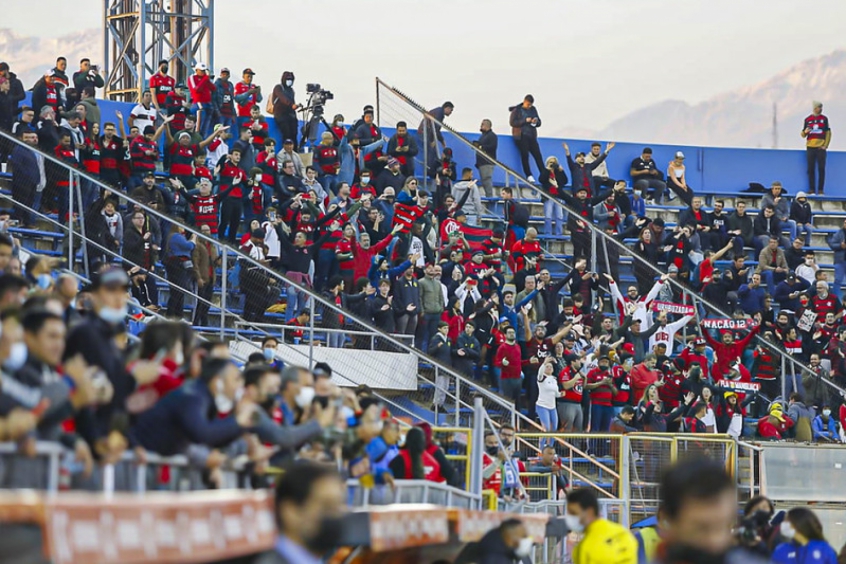 Torcida do Flamengo - Chile