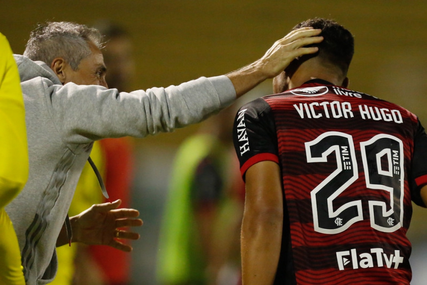 Victor Hugo e Paulo Sousa - Flamengo