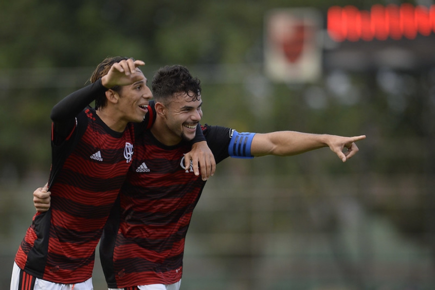 Werton e Daniel Cabral - Sub-20 do Flamengo