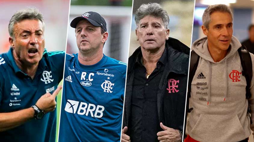 os ex-treinadores do Flamengo