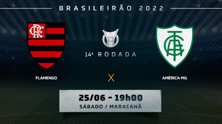 Chamada - Flamengo x América-MG