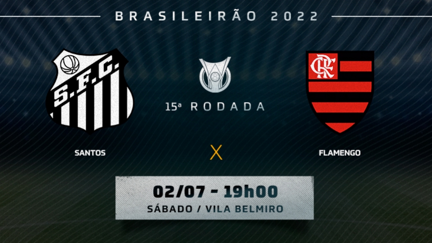 Chamada - Santos x Flamengo
