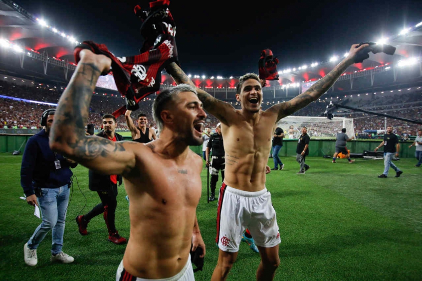 Arrascaeta e Pedro - Flamengo x Atlético-MG