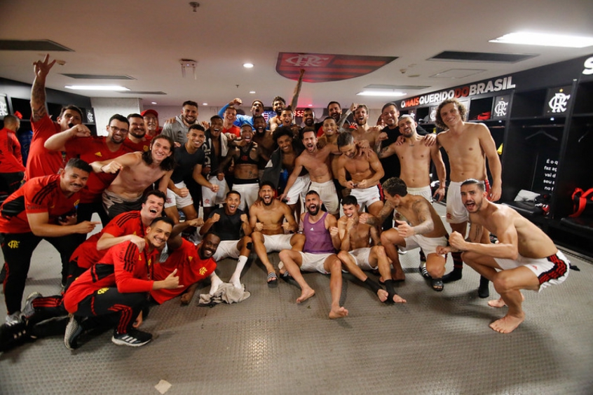 Flamengo x Atlético-MG - Copa do Brasil - Vestiário
