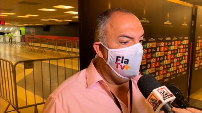 Marcos Braz - Flamengo x Velez