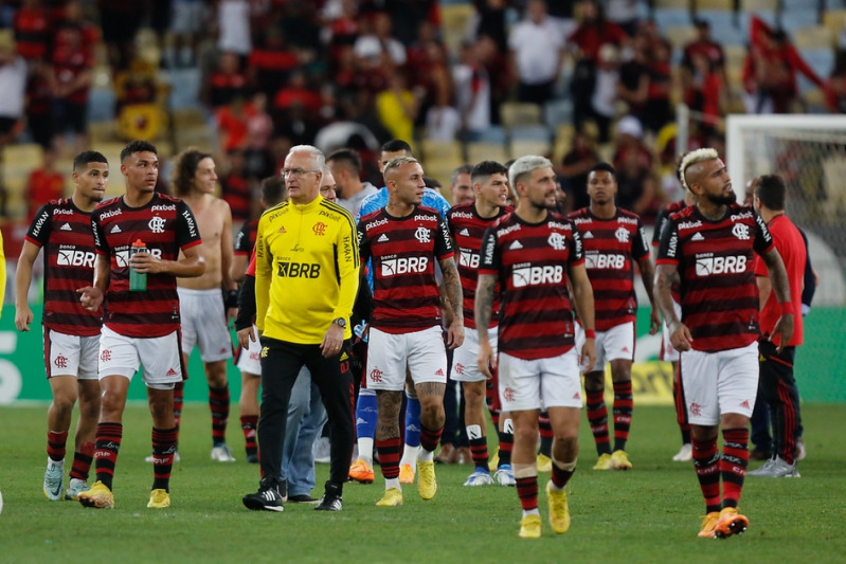 Dorival Júnior e elenco - Flamengo