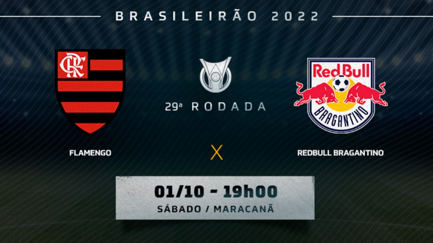 Chamada - Flamengo x RedBull Bragantino