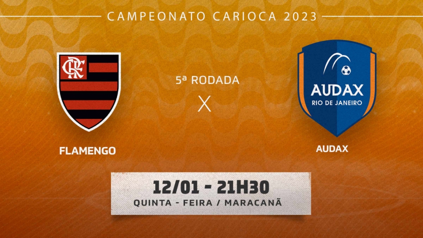 Flamengo x Audax onde assistir prováveis escalações e desfalques da