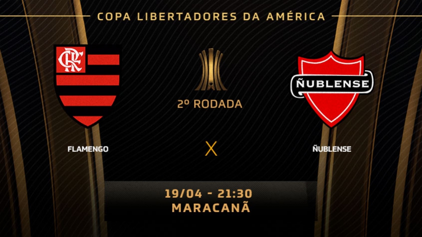 Flamengo x Ñublense hoje, veja horário e onde assistir ao vivo