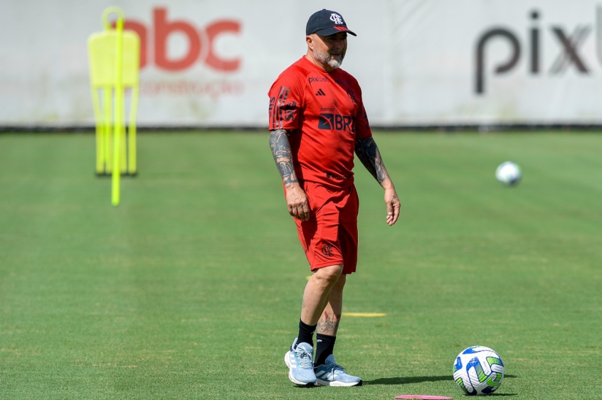 Flamengo metodologia e treinos de Sampaoli impressionam em primeira semana no clube