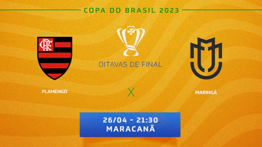 Flamengo x Maringá: as prováveis escalações, onde assistir ao vivo, de  graça e online - Copa do Brasil - Br - Futboo.com