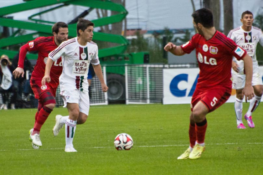 Fluminense perde para o Bayer Leverkusen nos Estados Unidos (Foto: Bruno Haddad/Fluminense FC)