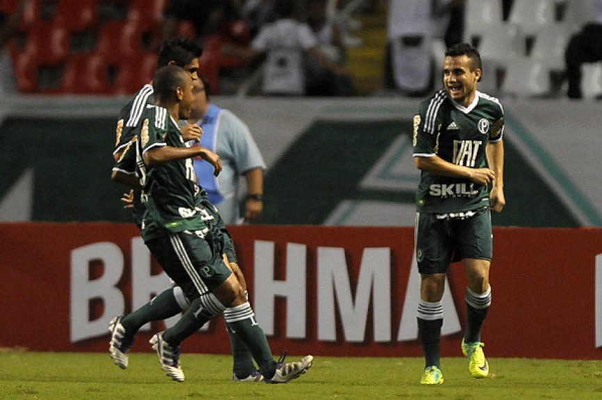 Gol do Maikon Leite - Flamengo x Palmeiras (Foto: Alexandre Loureiro)