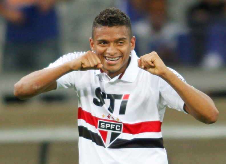 Cruzeiro x S&atilde;o Paulo - Gol Reinaldo (Foto: Gil Leonardi/ LANCE!Press)