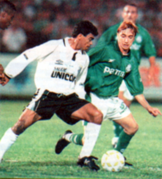 Palmeiras x Santos - Copa do Brasil 1998 (foto:Djalma Vassão/LANCE!Press)