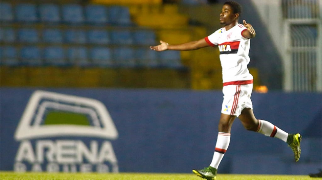 HOME - Flamengo x Am&eacute;rica-MG - Copinha - Matheus Trindade (Foto: Daniel Vorley/AGIF/LANCE!Press)