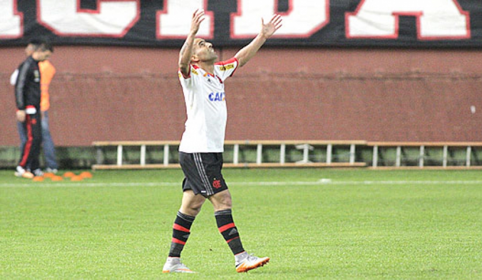 Joinville x Flamengo - Campeonato Brasileiro - Emerson Sheik (Foto: Gilvan de Souza/Flamengo)