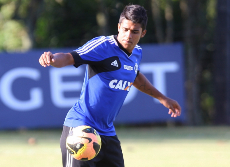 Digão - Treino do Flamengo (Foto: Paulo Sérgio/LANCE!Press)