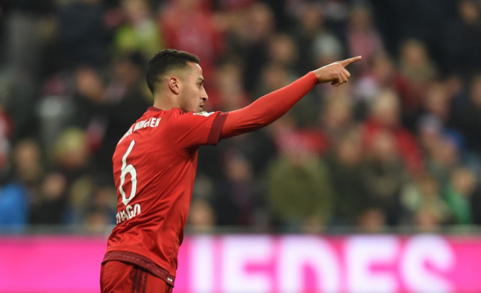 Thiago Alcântara - Bayern x Werder Bremen