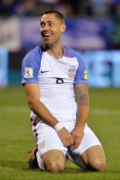 O meia-atacnte Clint Dempsey j&aacute; disputou tr&ecirc;s Copas do Mundo pelos EUA