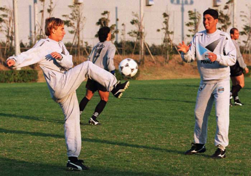 Paulo Nunes e Jardel - GR&Ecirc;MIO