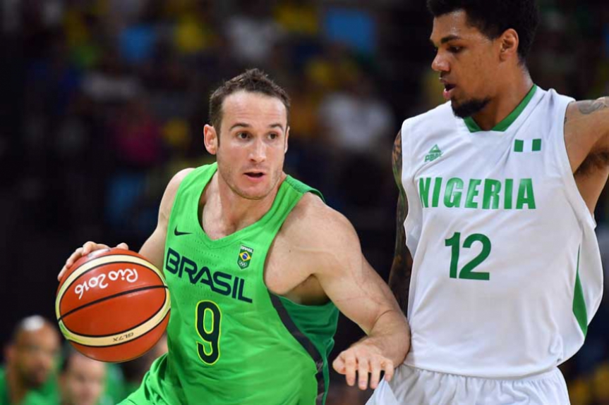 Nig&eacute;ria x Brasil - basquete