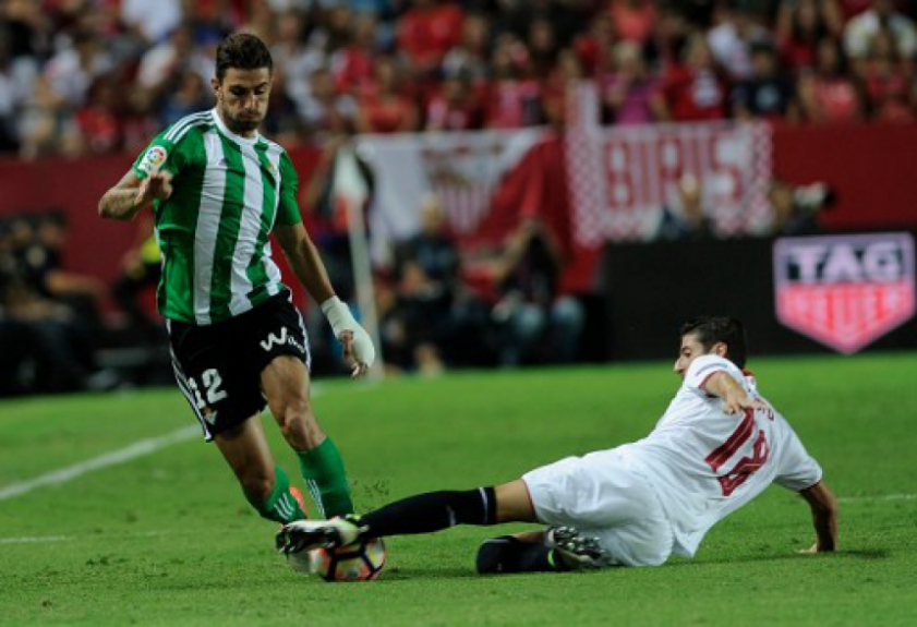 Piccini e Escudero - Sevilla x Betis