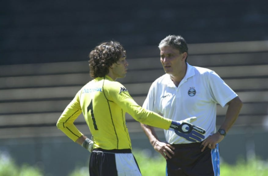 Danrlei e Eduardo Martini - (Grêmio) 2002
