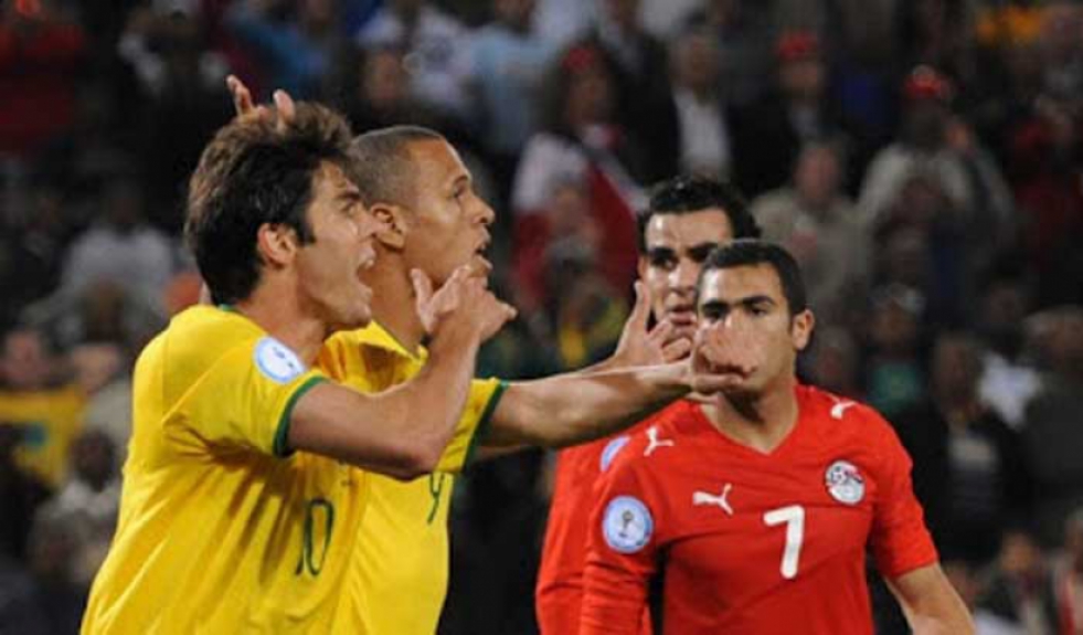 Brasil 4x3 Egito - P&Ecirc;NALTI PARA O BRASIL - 15/6/2009