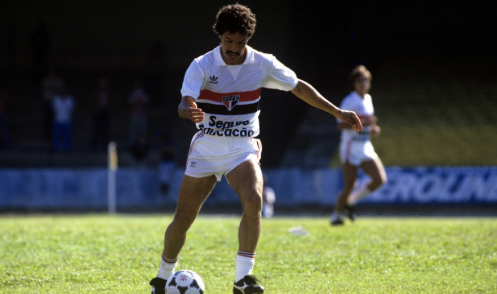 Careca em 1983 - São Paulo 2x2 Grêmio - 20/4/1983