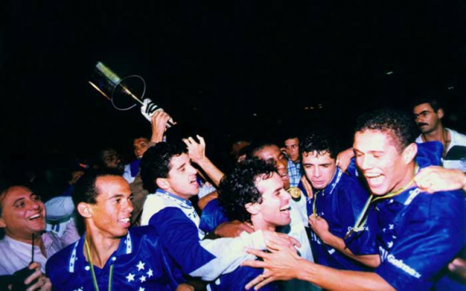 Cruzeiro campe&atilde;o da Copa do Brasil de 1996