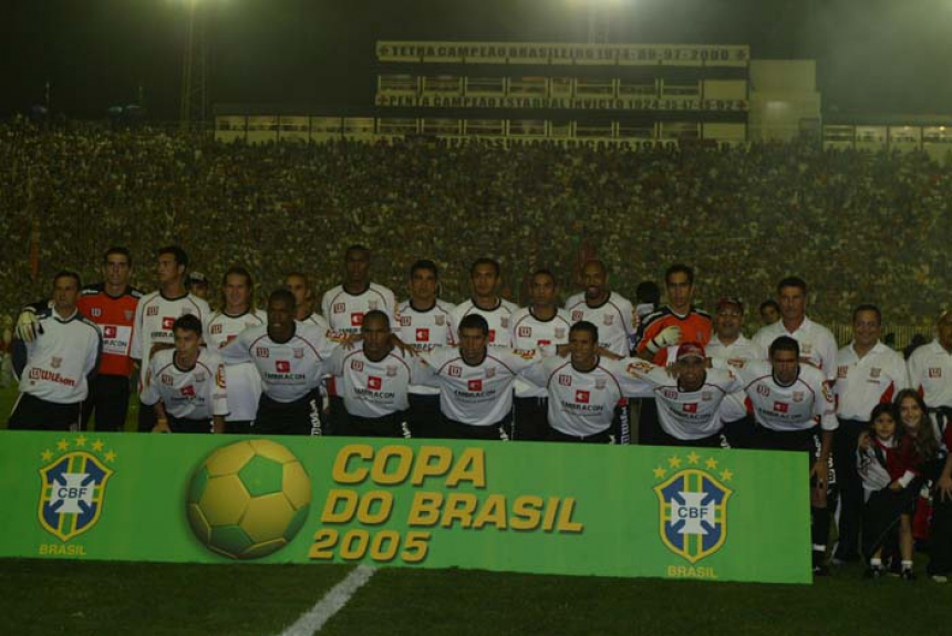 Pôster do Paulista campeão da Copa do Brasil de 2005