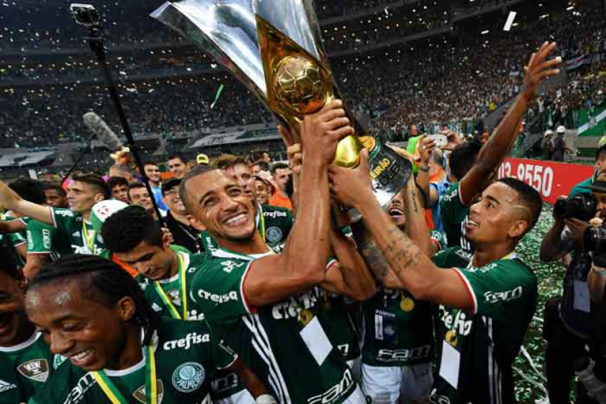 Palmeiras campe&atilde;o brasileiro