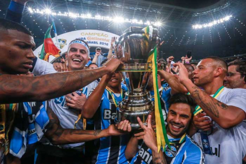 J&aacute; o Gr&ecirc;mio fez a festa na Copa do Brasil