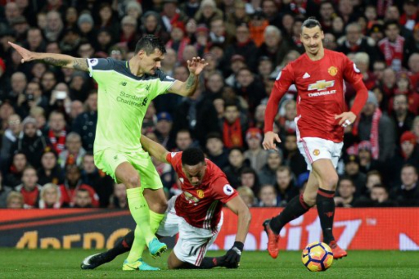Manchester United x Liverpool (Foto:AFP)