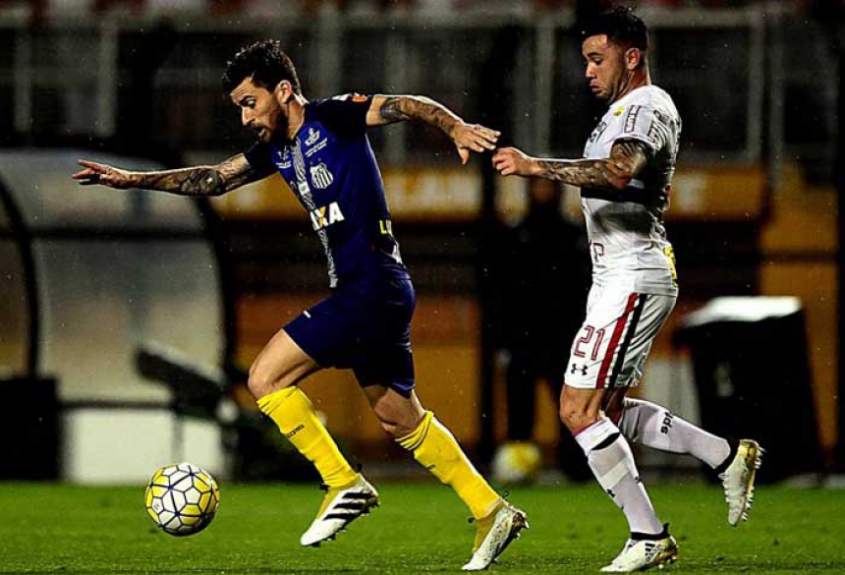 13/10/2016 &ndash; Santos 1 x 0 S&atilde;o Paulo &ndash; Campeonato Brasileiro &ndash; Pacaembu