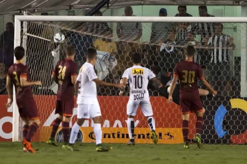 28/10/2015 – Santos 3 x 1 São Paulo – Copa do Brasil – Vila Belmiro